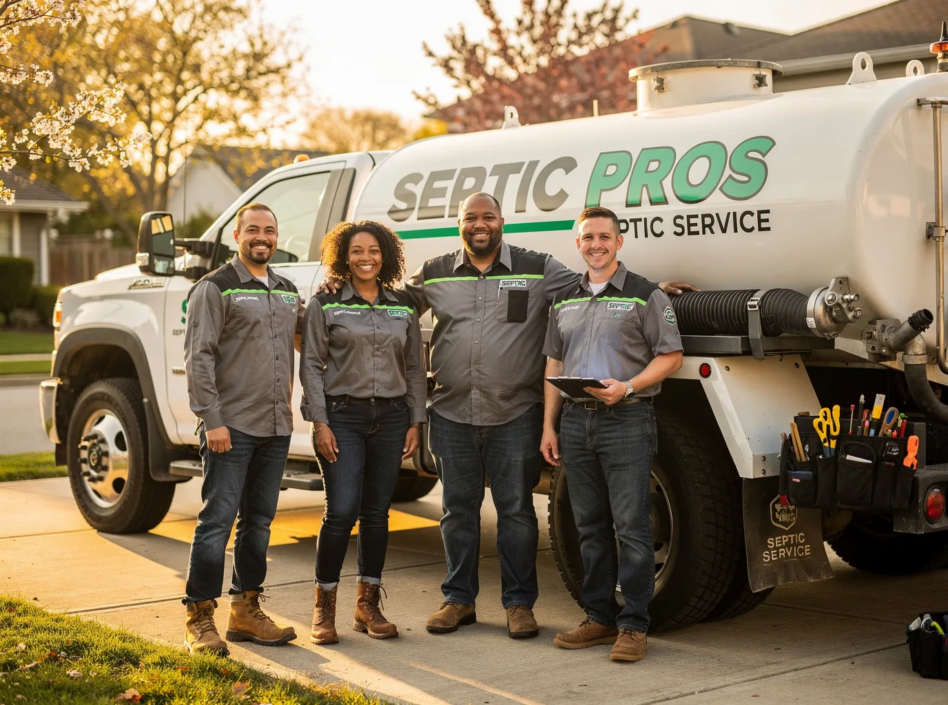 Septic Tank Pumping company in Sharon Center, OH